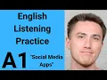 Lagu A1 English Listening Practice - Social Media Apps