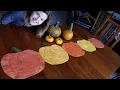 Pumpkin Table Runner Let s Make