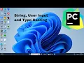 Python Programming 3 Strings User Input and Type Casting