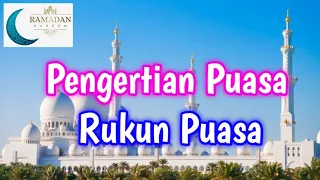 Download PENGERTIAN PUASA \u0026 RUKUN PUASA || USTADZ MAHFUDZ SYAFRUDDIN MP3