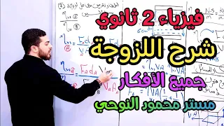 شرح اللزوجة جميع الأفكار و حل مسائلها حصة رقم 19 والأخيرة فيزياء 2 ثانوي ترم أول مستر محمود النوحي 