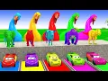 Download Lagu Long Slide Game With Cow Elephant Gorilla Hippopotamus Tiger 3d Animal Game Funny 3d Animals