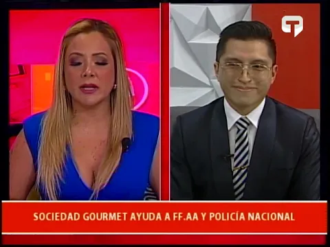 Sociedad Gourmet ayuda a FF.AA. y policía nacional