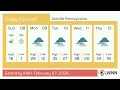 Weather in Danville Pennsylvania - Saturday Feb 07 2026