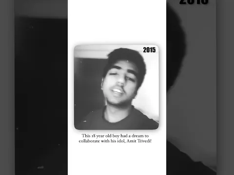 Look at 18 year old Yashraj!🙃 Dreams do come true!♥️