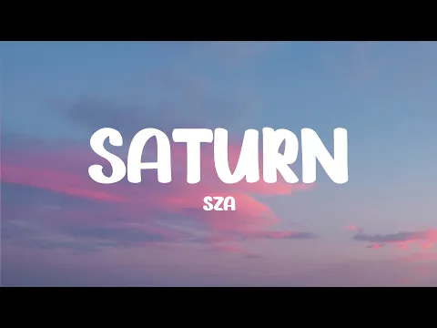 Download MP3 SZA - Saturn (Lyrics)