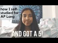 How I Self-Studied for AP Lang and Got a 5