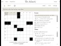 The Atlantic Crossword 2026