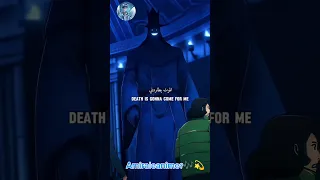 الموت يطاردني أغنية عربية رائعة ومؤثرة انمي سولو ليفلينج Solo Leveling AMV اوتاكو للابد Amv 