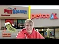 SHOPPING AT PETSMART AND PETCO Pet Store Vlog