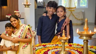 Onam Celebration  🏵🌻 നമ്മുടെ ഓണാഘോഷം 😍#family 