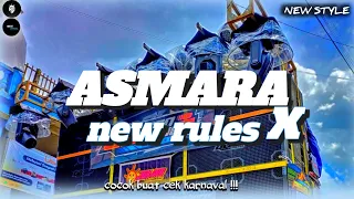 dj asmara x new rules viral tiktok horeg terbaru cocok buat karnaval