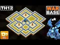 CWL TESTED Best TH12 Anti-3 Star Base 2025 Blocks E-Drags Yeti Smash More
