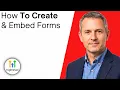 How To Create And Embed Forms With GoHighLevel