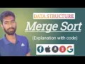1 4 Merge Sort Data Structure Algorithm Easy Explanation with java code