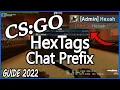 CS GO How To Install Chat Color Prefix Plugin For Sourcemod Dedicated Server