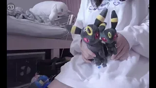 TikTokライブ Jk ポケモングッズを紹介しながら下も公開 