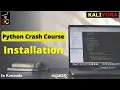 Installation Python Crash Course for Beginners PyCharm Kaliyona In Kannada Learn Python