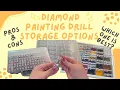 Diamond painting drill storage options How to store diamond painting drills and do confetti faster
