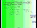 Consecutive Integer-Quadratics Word Problems