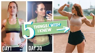 5 Things I Wish I Knew Before I Started Lifting Weights Tips for Beginners