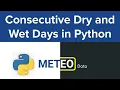 Estimating Number of Consecutive Days using Python Basics Quick Python Tips and Nuggets