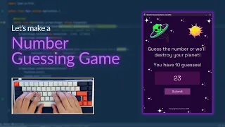 ASMR Programming Coding Number Guessing Game in JavaFX Tutorial