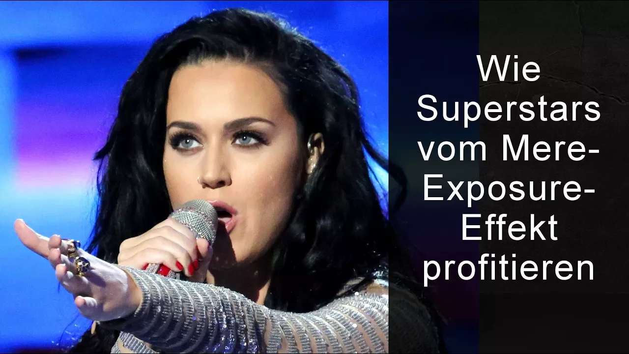 Psychologie - Wie Musik-Superstars vom Mere-Exposure-Effekt profitieren