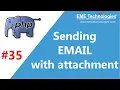 How to send email with Attachment in Core PHP