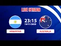 🔴 Argentina vs Australia | When Messi speaks, Australia can only hold on