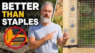 Better Ways to Attach Chicken Wire