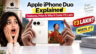 Apple iPhone Duo Explained: Features, Price & Why It Costs ₹3 Lakh