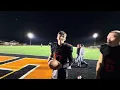 Wellsville Lions football victory over Hornell 29-12 Section V NYS