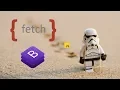 with Starwars API using Vanilla Javascript and Bootstrap