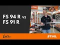 STIHL Trimmer Comparison FS 94 R vs FS 91 R