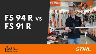 STIHL Trimmer Comparison FS 94 R vs FS 91 R