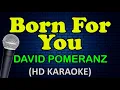 BORN FOR YOU - David Pomeranz (HD Karaoke)
