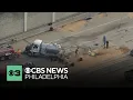 One person injured after multiple vehicle accident involving a septic truck on Route 202
