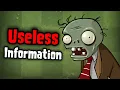 10 Minutes Of Useless Information about Plants Vs Zombies 2