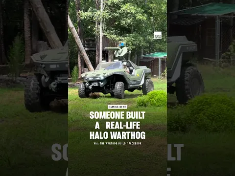 Someone Built a Real-Life Halo Warthog