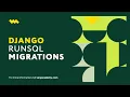 Django Custom Migrations RunSQL Django Migrations Shaping Database Schemas