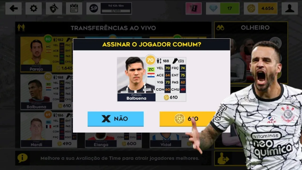 Modo Carreira Dream League Soccer 2022 #61 ( Comprei um Jogador do Corinthians !! )