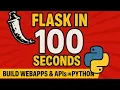 Python Flask in 100 Seconds Build Web Apps Fast