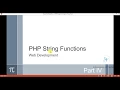 String Functions Part IV