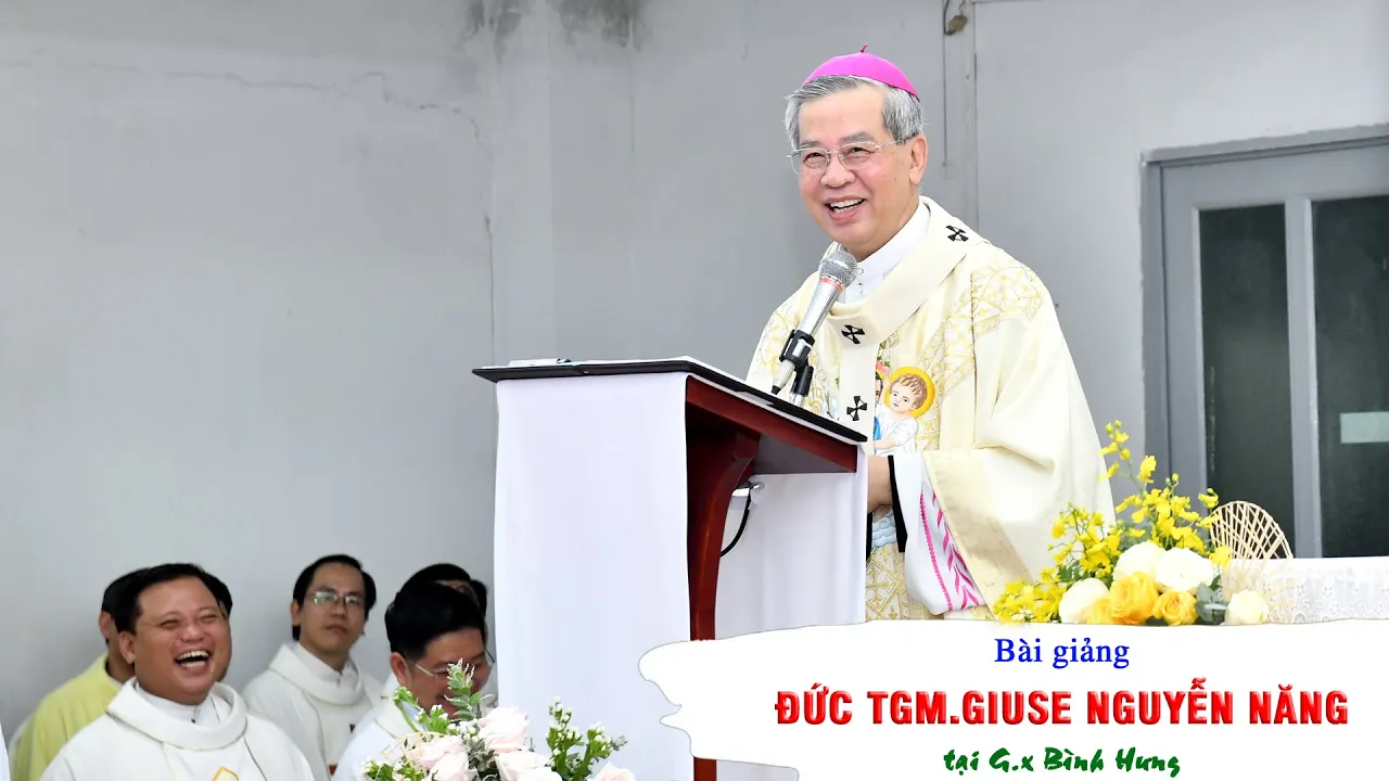Outline Video Bài giảng: Đức Tổng Giám Mục Giuse nguyễn Năng - Lễ khấn trọn đời DÒNG THÁNH TÂM TRUYỀN GIÁO ORSOLA