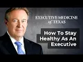 How To Stay Healthy As A Busy Executive Dr Walter Gaman at Path to Wellness Workshop 2013