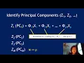 PCA1 Principal Component Analysis Part 1 of 2