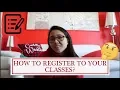 UNIVERSITY CLASS REGISTRATION - PART 1