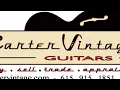 Carter Vintage Guitars - Andy Leftwich on the Drunk Loar