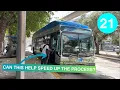 Riding Miami Metrobus 21 Northside Station to Downtown Metrobus Terminal Gillig BRT Plus CNG 40